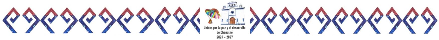 Chenalhó Chiapas 2024-2027